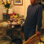 Rand in the kitchen.