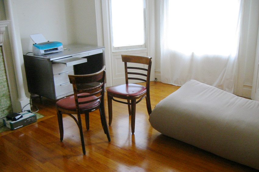 My room, finally almost empty.